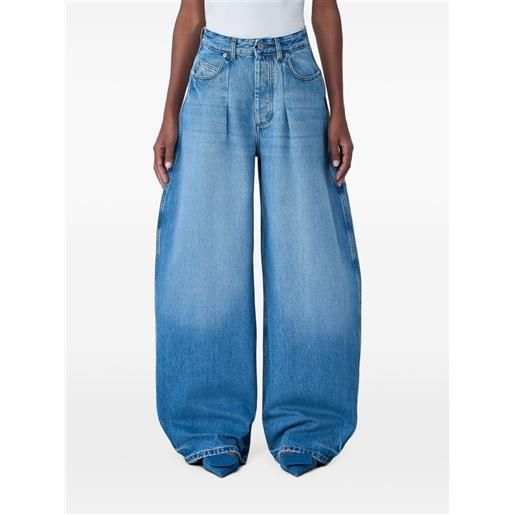 Jacquemus jeans con pieghe - blu