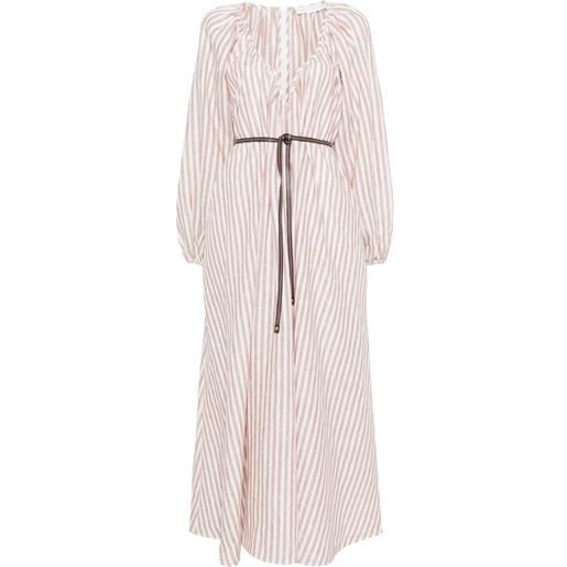 ZIMMERMANN abito lungo cascadian - toni neutri