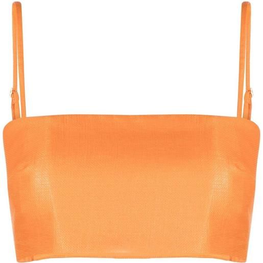 Cult Gaia top crop tereza - arancione