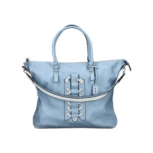 Rieker h1504, shopper donna, blu, einheitsgröße