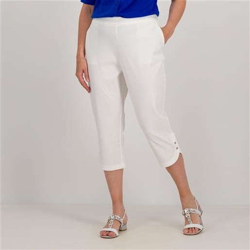 Isaac Mizrahi Live! pantaloni capri con elastico