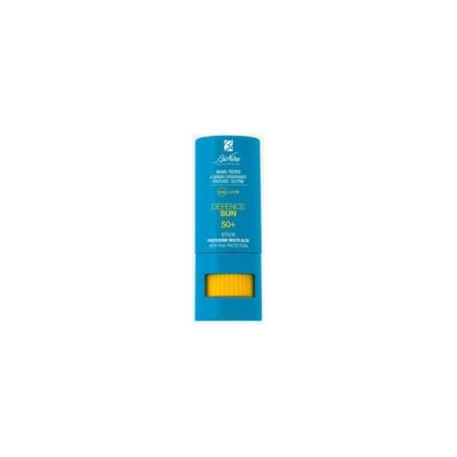 Generico promo 2 pezzi bionike defence sun - stick solare spf 50+ con burro di karitè, per la protezione di zone sensibil, nei, cicatrici, tatuaggi, rafforza e ripara la pelle, 2x 9 ml