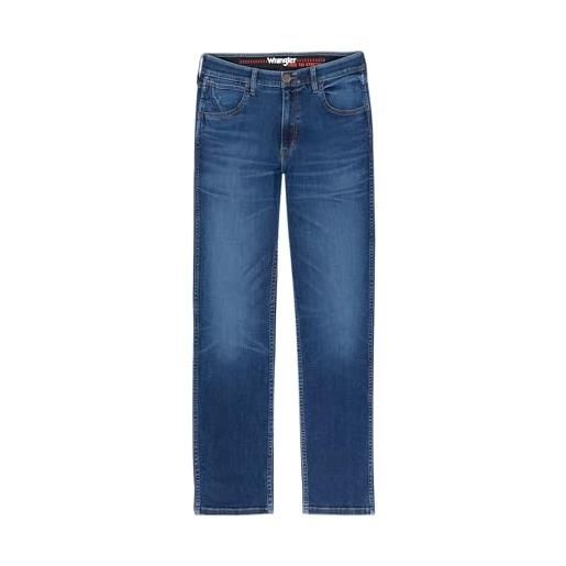 Jeans Denim Elasticizzati Blu Wrangler Taglia 36x32 - Foto 12