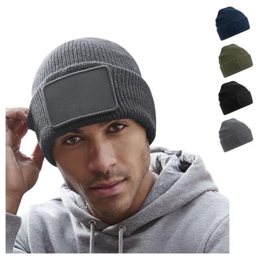 Hole Gadget stock 10 pezzi cappellini invernali cuffia personalizzati con logo gadget personalizzabili promozionali con stampa per eventi, gite, fiere, aziendali berretti pubblicitari stampati b540