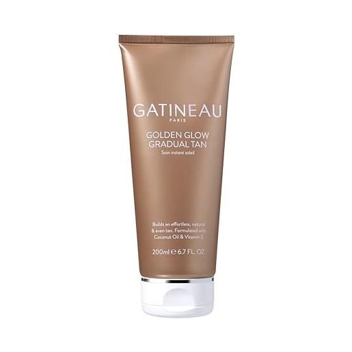 Gatineau - golden glow gradual tan (200ml) 2 in 1 idratante & lozione autoabbronzante per viso e corpo