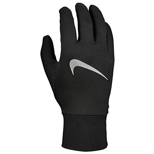 Nike guanti da corsa da donna, colore nero, taglia: xs