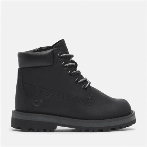 Timberland - scarponcino courma kid 6-inch da bambino (dal 35,5 al 40) in colore nero, colore nero, taglia: 21