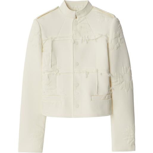 Burberry giacca sartoriale daisy - toni neutri