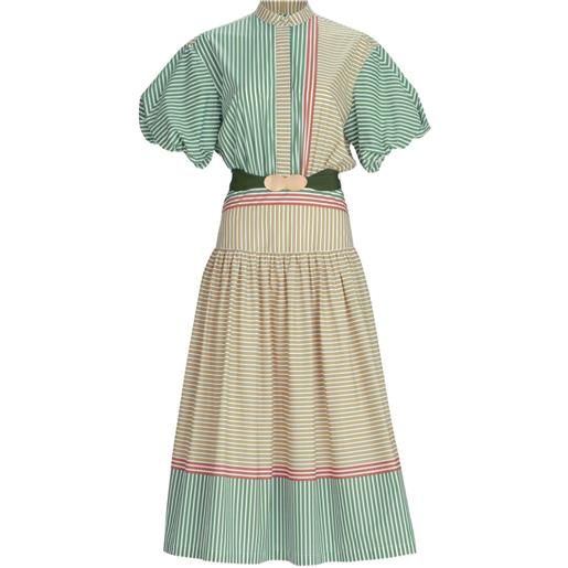 Silvia Tcherassi abito a righe - giallo