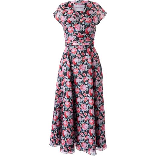 Carolina Herrera abito midi con stampa - rosa