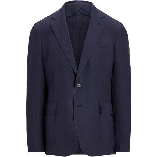 Ralph Lauren Purple Label blazer monopetto - blu