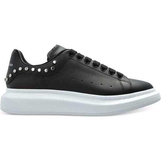 Alexander McQueen sneakers oversize in pelle - nero