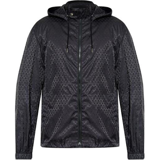 Alexander McQueen giacca con cappuccio - nero