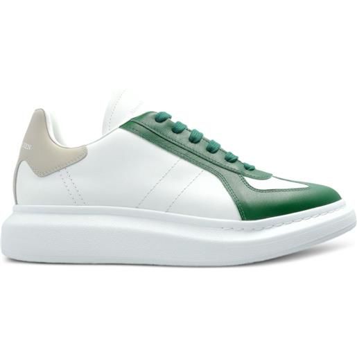 Alexander McQueen sneakers oversize con inserti - verde