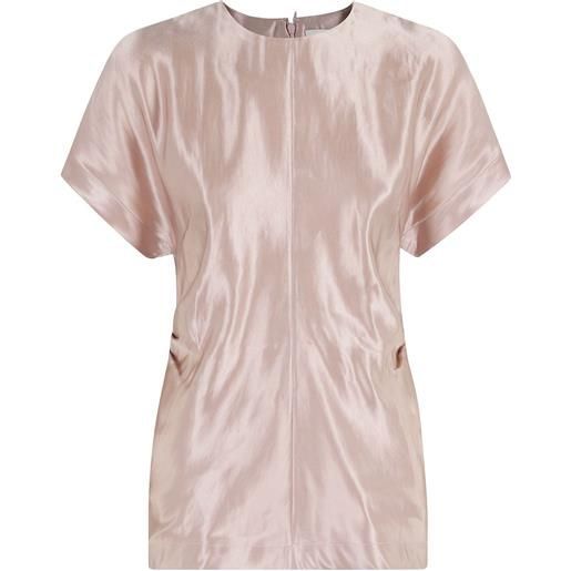 LouLou de Saison blusa aderente - rosa