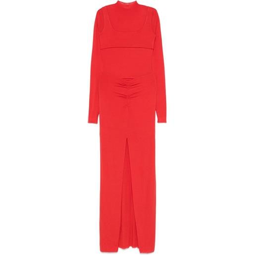 MANURÍ abito camille - rosso