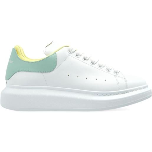 Alexander McQueen sneakers oversize con suola rialzata - bianco