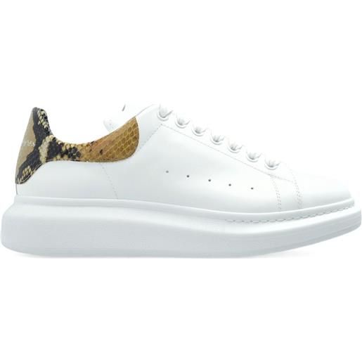 Alexander McQueen sneakers tread slick con decorazione - bianco