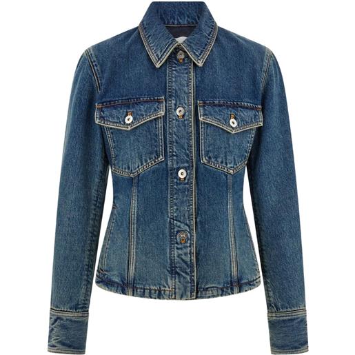 Ferragamo giacca denim - blu