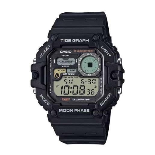 Casio watch ws-1700h-1avef, nero