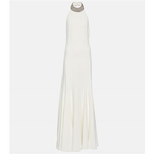 Stella McCartney bridal - abito lungo con decorazioni