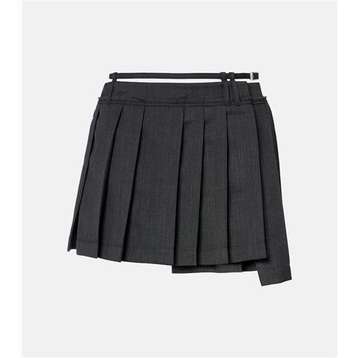 Acne Studios minigonna asimmetrica