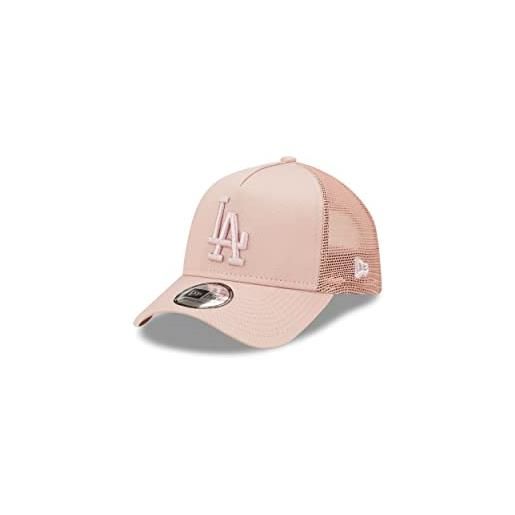 New Era los angeles dodgers mlb tonal mesh rose 9forty kids a-frame adjustable trucker cap - child