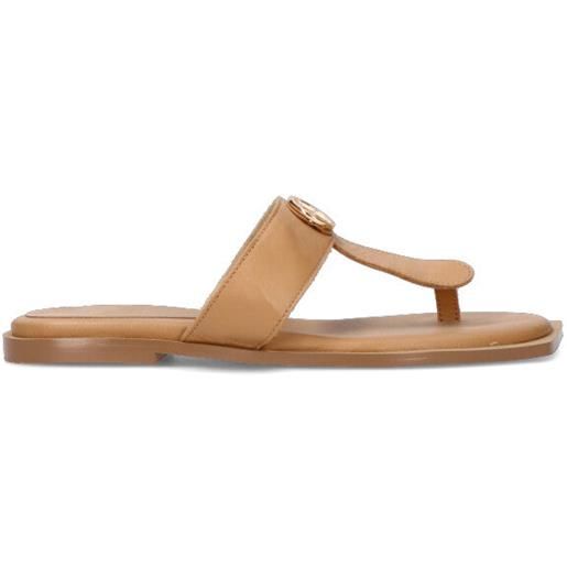 FRACOMINA infradito donna marrone in pelle