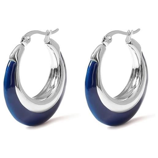 Carissima Orecchini A Perno In Oro Bianco 9ct (375) Con Sfera Lucida Da 4mm - Eleganza Italiana