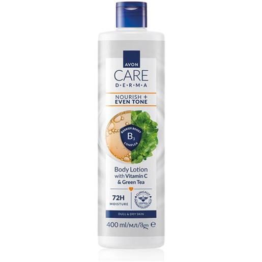 AVON CARE (NO SUB BRAND APPLIES) avon lozione corpo con vitamina c e tè verde derma nourish + even tone - 400 ml