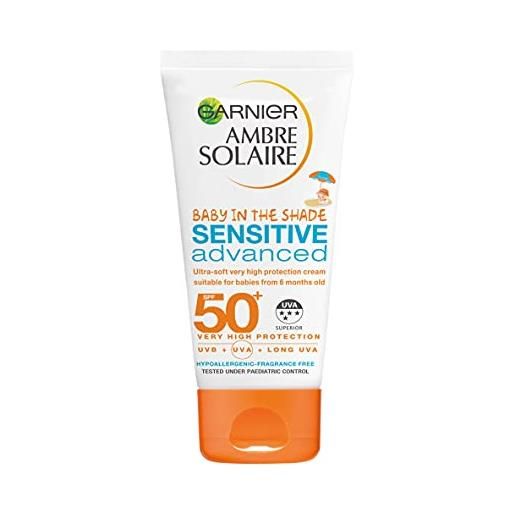 Garnier ambre solaire crema solare per bambini, spf 50, 50 ml [versione inglese]
