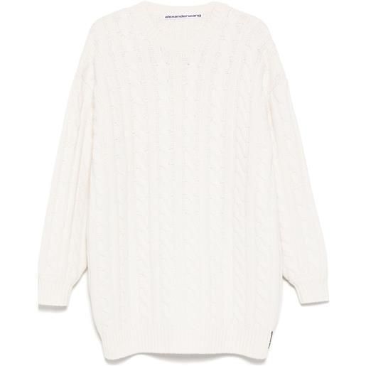 Alexander Wang maglione con decorazione - bianco