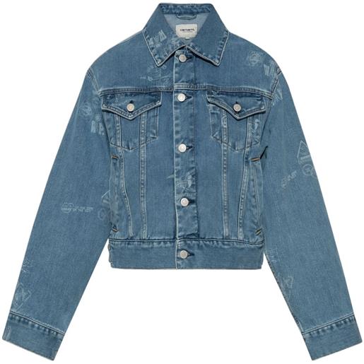 Carhartt WIP giacca con stampa grafica - blu