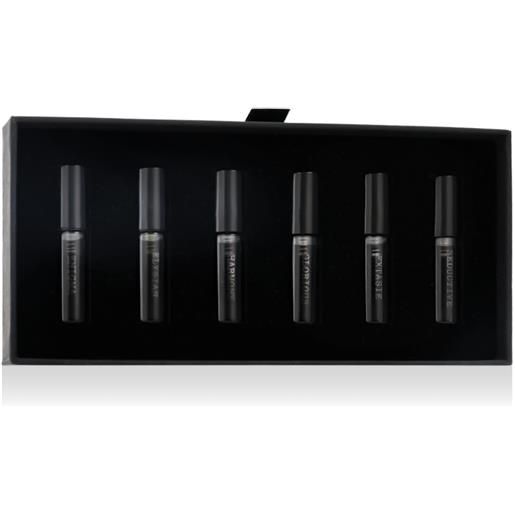 Moudon discovery set noir collection extrait de parfum mini 6 x 3 ml