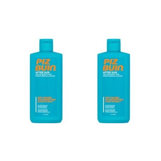 Piz Buin tan intensifier aftersun lozione doposole 200 ml x 2 = 400 ml