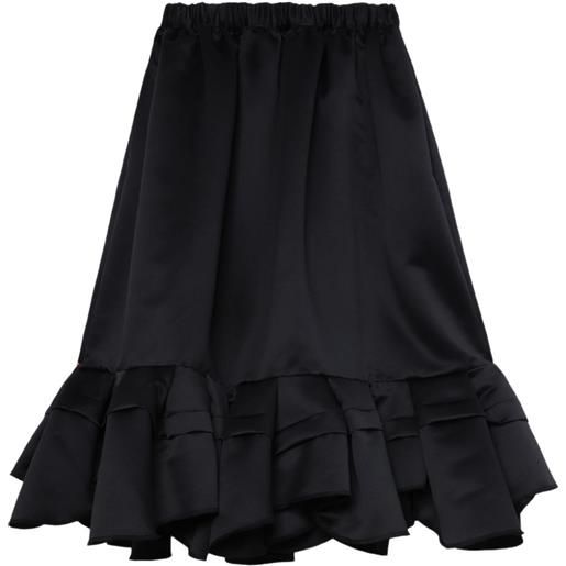 Comme Des Garçons Comme Des Garçons gonna con ruches - nero