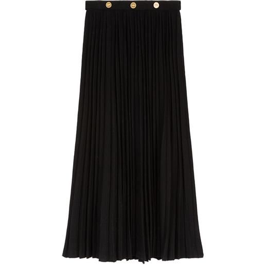 Ports 1961 gonna lunga plissettata - nero