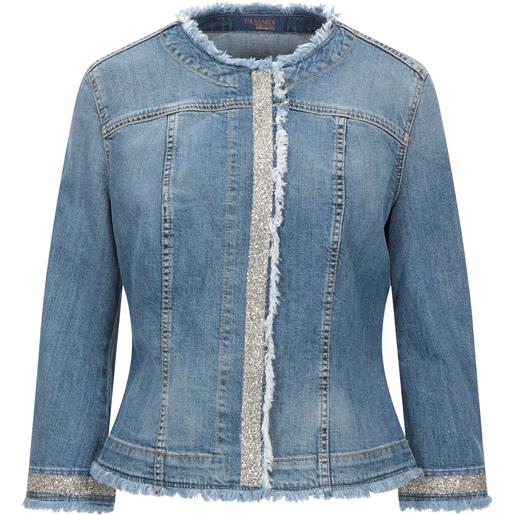 TRUSSARDI JEANS - giubbotto jeans