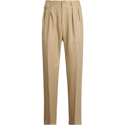 Polo Ralph Lauren pantaloni plissé - toni neutri
