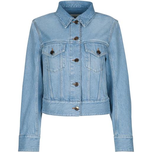 Jacob Cohën giacca denim con bottoni - blu