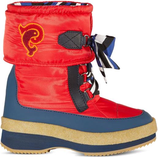 PUCCI stivali da neve iride - rosso