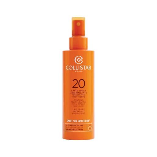 COLLISTAR latte spray abbronzante idratante spf 20