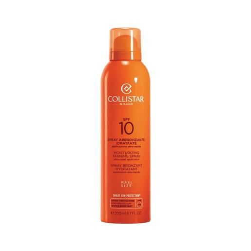 COLLISTAR spray abbronzante idratante spf10