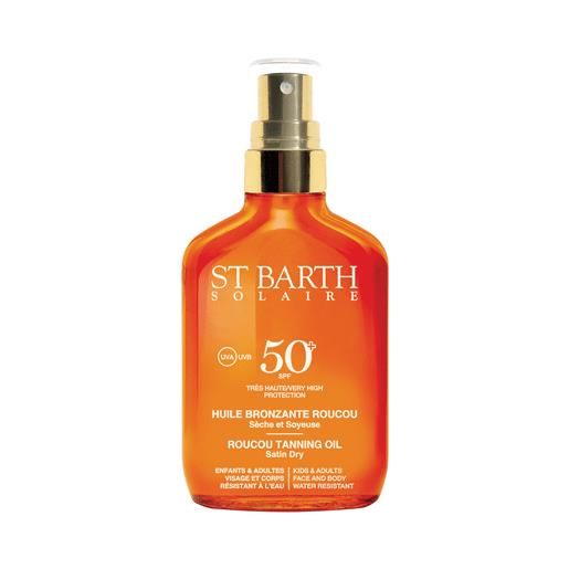 LIGNE ST BART olio abbronzante roucou spf50+