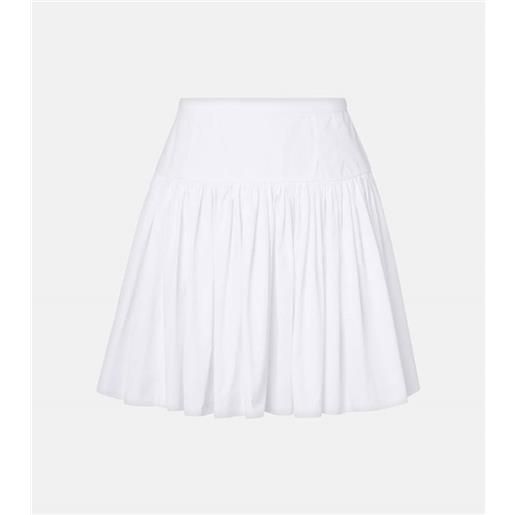 Dolce&Gabbana minigonna in popeline di cotone
