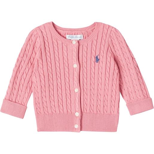 Polo Ralph Lauren Kids baby - cardigan in cotone a trecce
