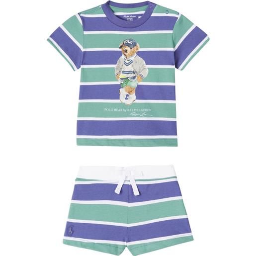 Polo Ralph Lauren Kids baby - t-shirt e shorts polo bear