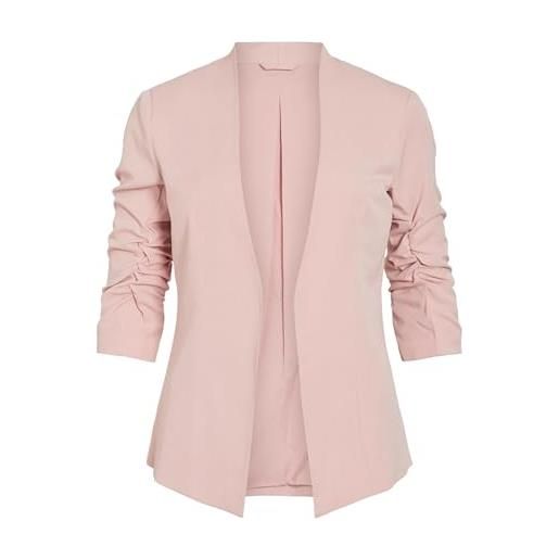 Vila viher new 3/4 blazer/su-noos, misty rose, s donna
