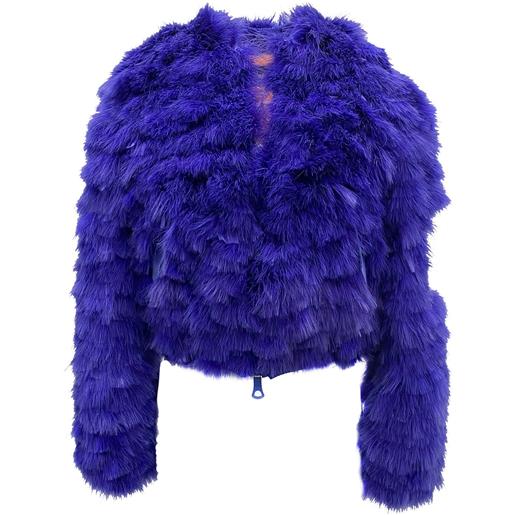 Dsquared2 feathers bomber jacket