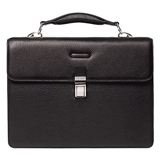 PIQUADRO modus cartella rigida in pelle a due soffietti porta computer 14